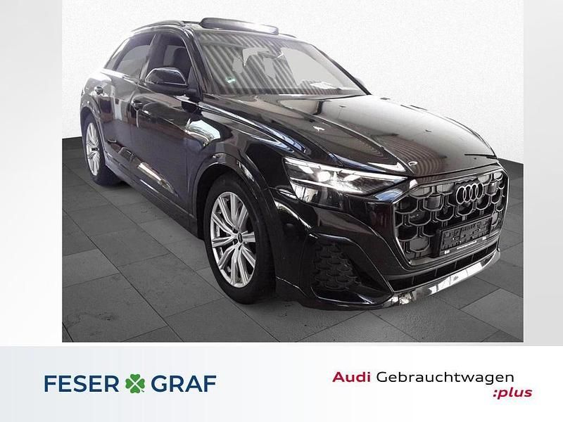 Mythosschwarz metallic Gebraucht 2025 Audi Q8 Ambiente SUV | 88.890 € - Bild 1/3