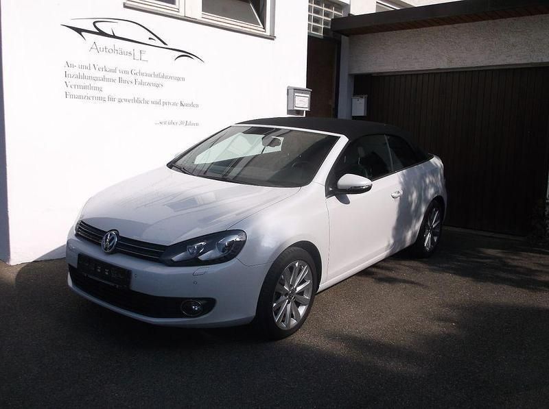Weiß Gebraucht 2014 VW Golf Cabriolet Cabrio | 13.990 € (Fairer Preis) - Bild 1/4