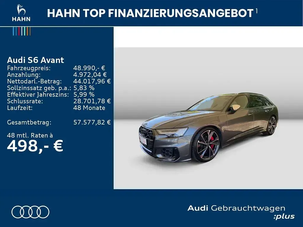 Gebraucht Audi S6 Sport 344 PS (253 kW) 2024 Daytonagrau perleffekt Kombi