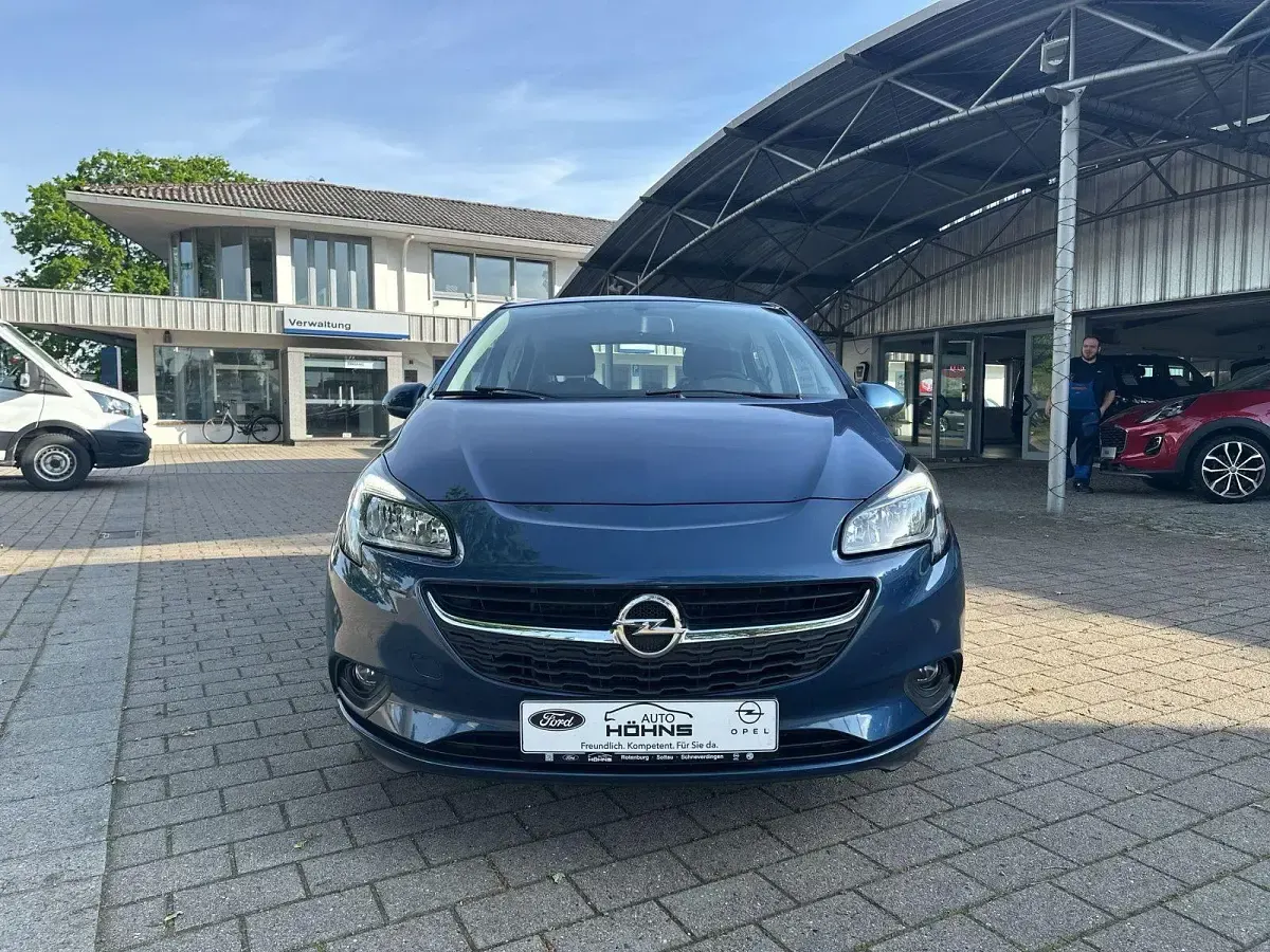 Gebraucht Opel Corsa drive 69 PS (50 kW) 2016 Blau Kleinwagen