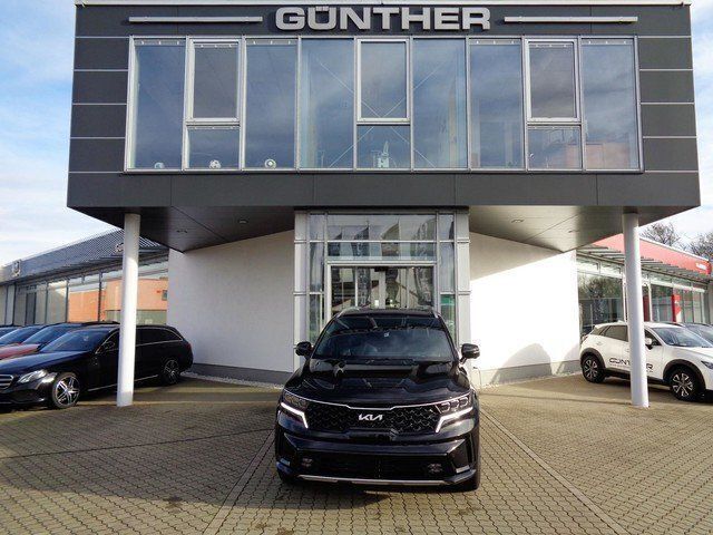 Auroraschwarz metallic Gebraucht 2022 Kia Sorento Platinum SUV | 48.990 € (Teuer) - Bild 1/4