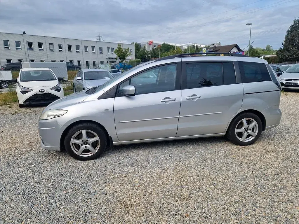 Gebraucht Mazda 5 Active 143 PS (105 kW) 2010 Silber Van / Kleinbus