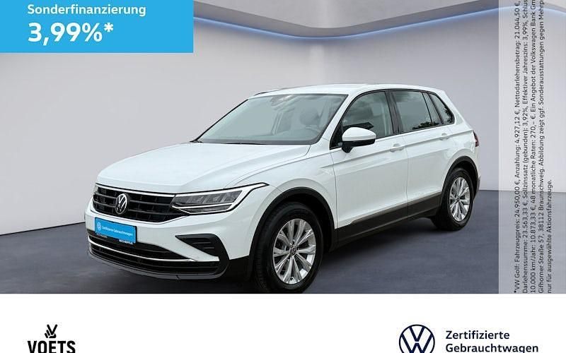 Gebraucht VW Tiguan 150 PS (110 kW) 2022 Weiß SUV