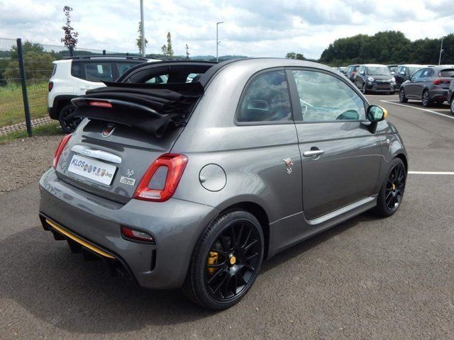 Gebraucht Abarth 595C Pista 160 PS (117 kW) 2017 Grau metallic Cabrio