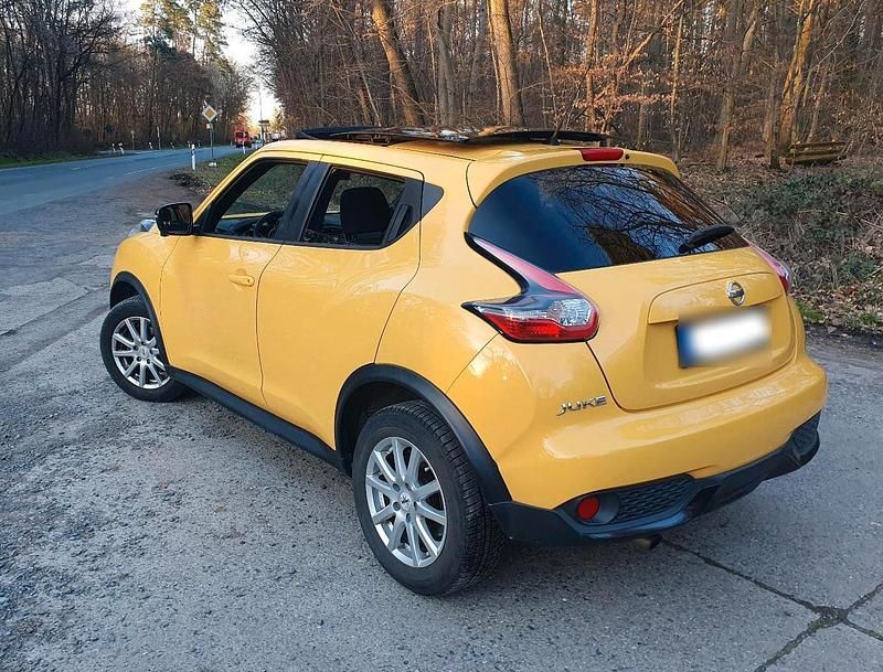 Gebraucht Nissan Juke 115 PS (84 kW) 2014 Gelb SUV