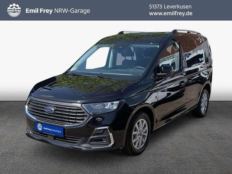 Intense black metallic Neu 2025 Ford Tourneo Connect Titanium Van / Kleinbus | 33.150 € (Fairer Preis) - Bild 1/3