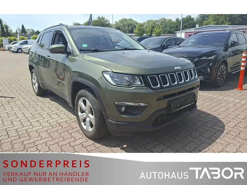 Gebraucht Jeep Compass Longitude 140 PS (102 kW) 2019 Olive green SUV