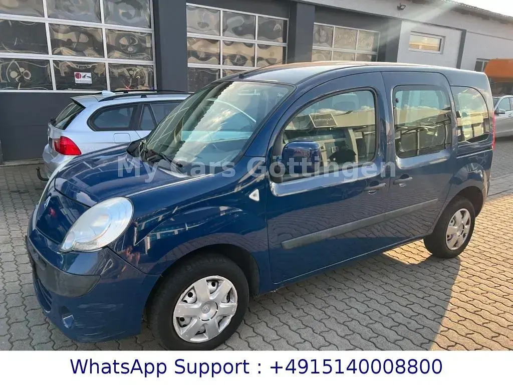 Gebraucht Renault Kangoo 87 PS (63 kW) 2011 Blau Van / Kleinbus