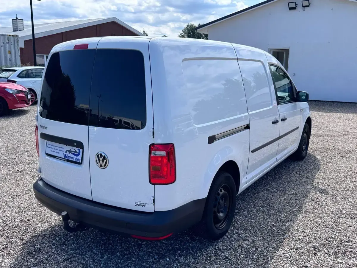 Gebraucht VW Caddy 102 PS (75 kW) 2020 Weiß Van / Kleinbus