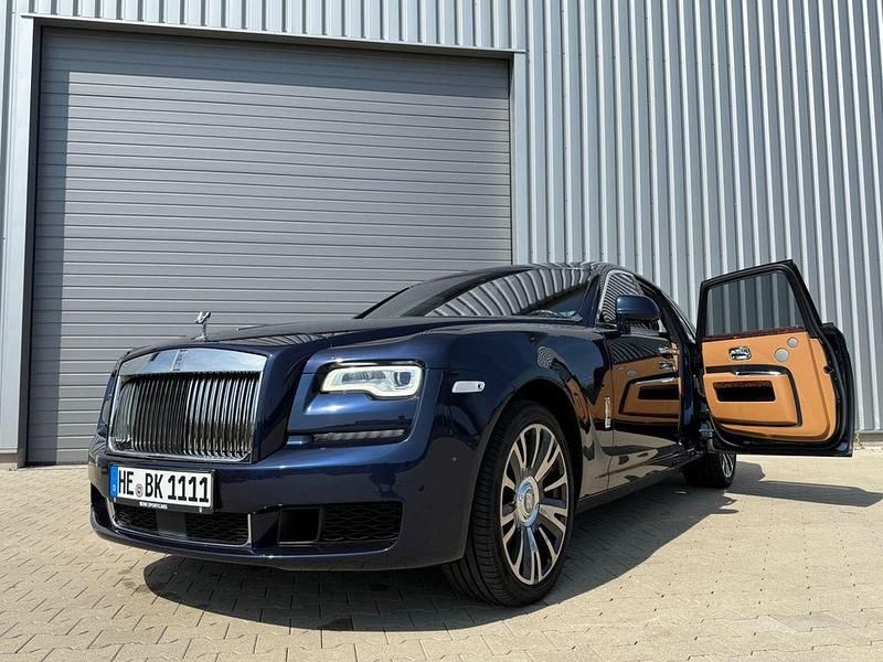 Blau Gebraucht 2018 Rolls Royce Ghost Limousine | 149.500 € - Bild 1/4
