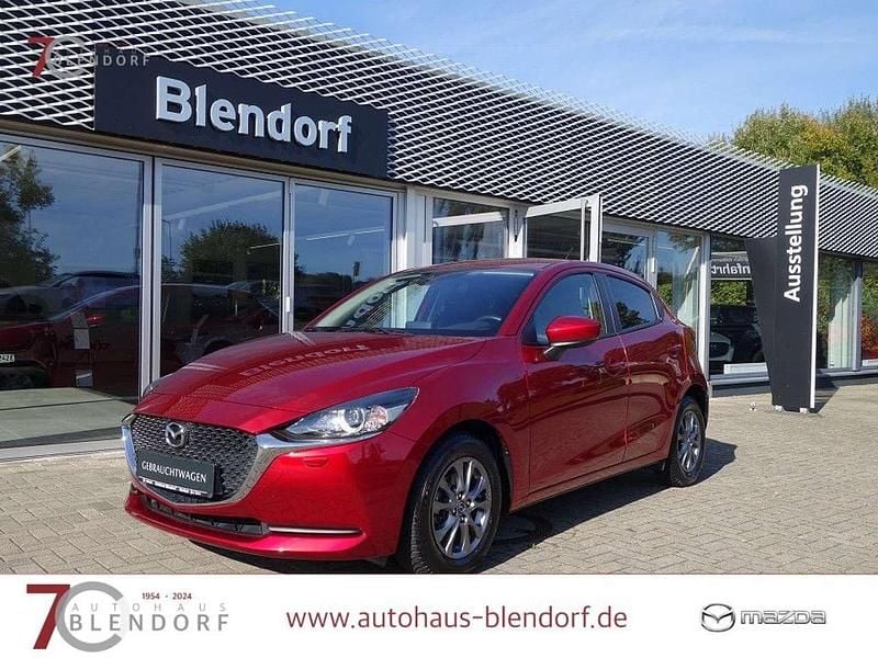 Magmarot Gebraucht 2021 Mazda 2 Exclusive Kleinwagen | 17.750 € (Fairer Preis) - Bild 1/3