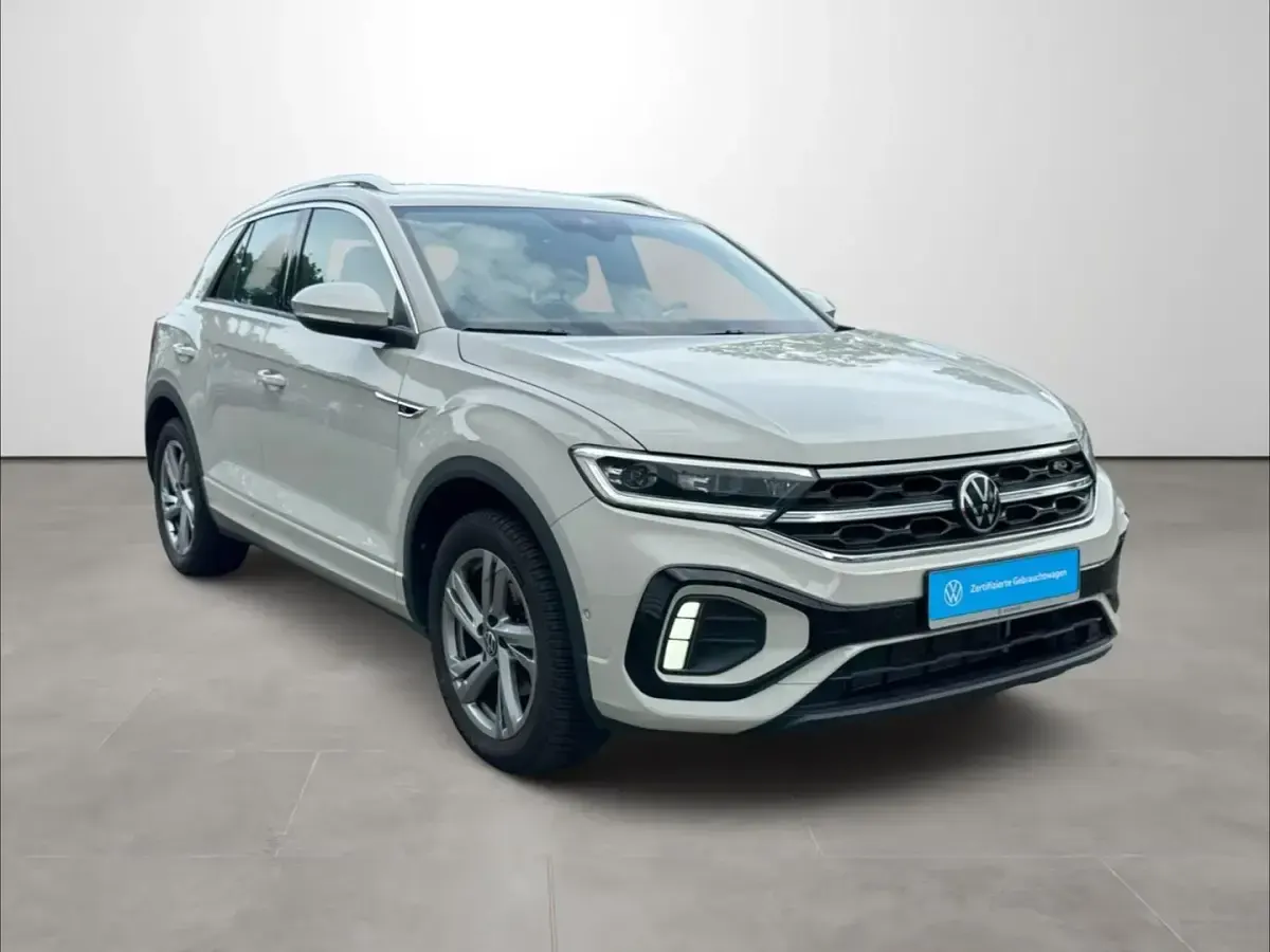 Gebraucht VW T-Roc R-line 110 PS (80 kW) 2022 Silber SUV
