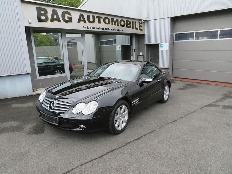 Schwarz Gebraucht 2004 Mercedes SL350 Cabrio | 17.990 € (Superpreis) - Bild 1/4