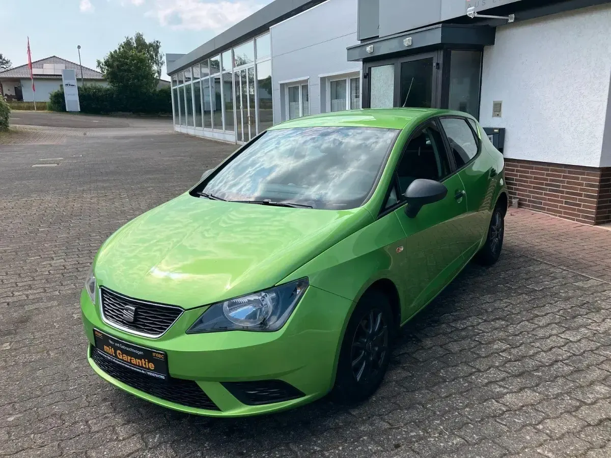 Gebraucht Seat Ibiza Reference 69 PS (50 kW) 2013 Grün Kleinwagen