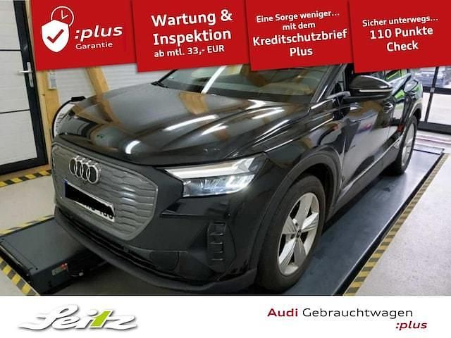Mythosschwarz metallic Gebraucht 2022 Audi Q4 e-tron Comfort SUV | 29.849 € (Guter Preis) - Bild 1/2