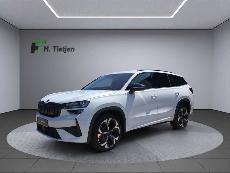 Weiß Neu 2025 Skoda Kodiaq RS SUV | 52.990 € (Fairer Preis) - Bild 1/4