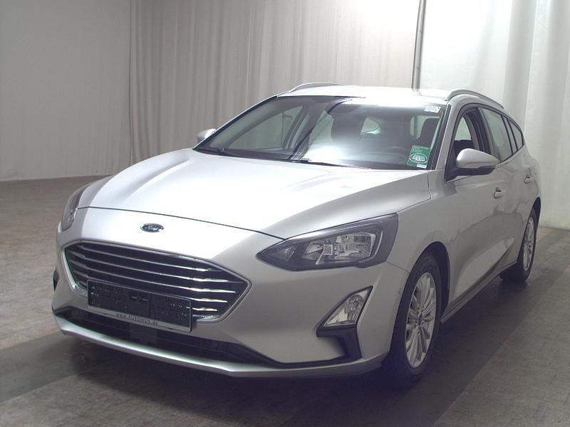 Gebraucht Ford Focus Titanium 125 PS (91 kW) 2021 Polarsilber metallic Kombi
