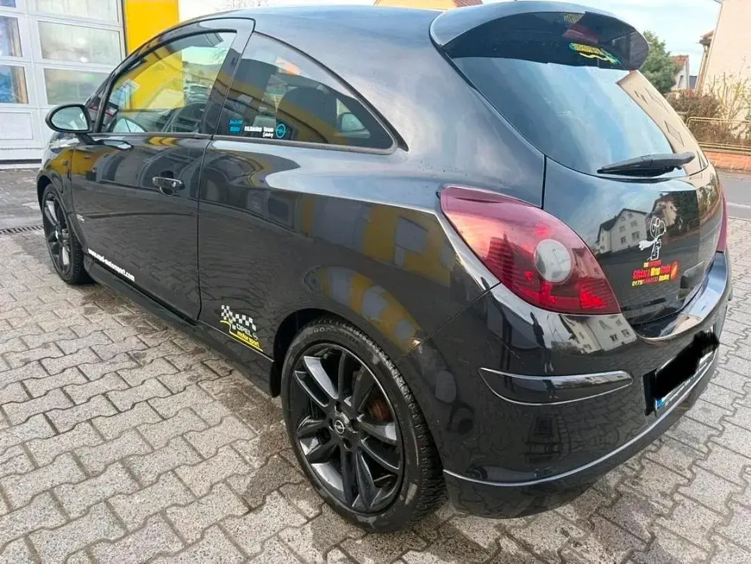 Gebraucht Opel Corsa OPC 80 PS (58 kW) 2009 Schwarz Kleinwagen
