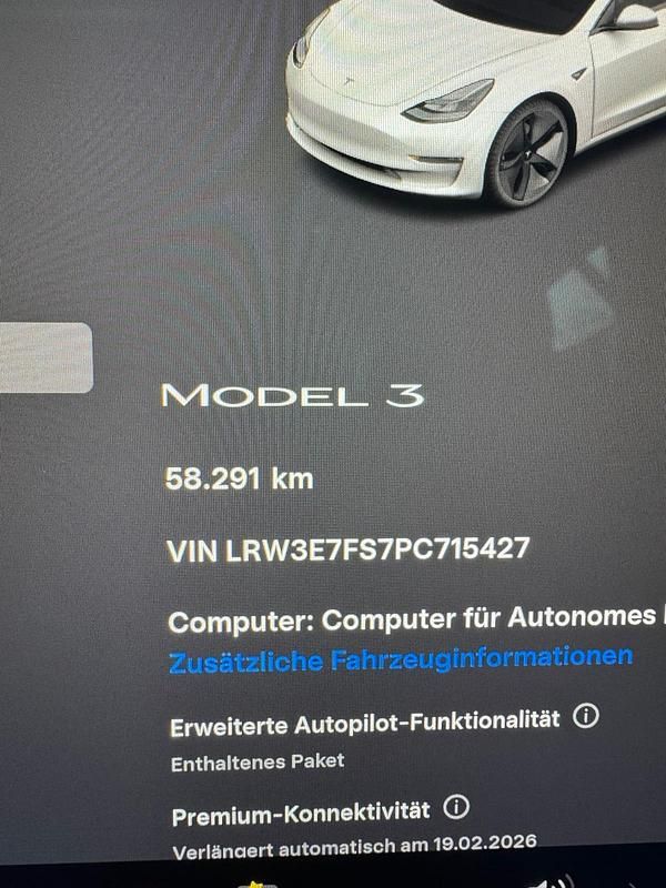 Gebraucht Tesla Model 3 239 kW (325 PS) 2020 Weiß Limousine
