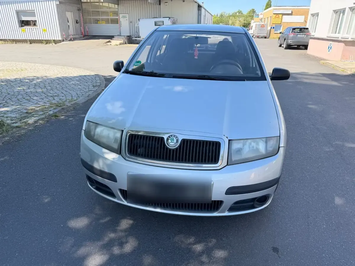 Gebraucht Skoda Fabia 75 PS (55 kW) 2005 Silber Limousine