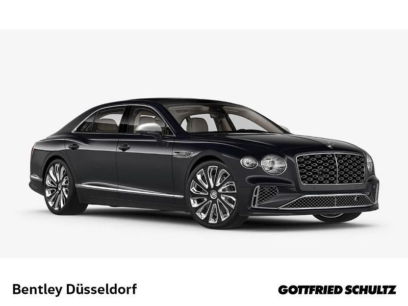 Schwarz Neu 2025 Bentley Flying Spur Mulliner Limousine | 335.744 € (Teuer) - Bild 1/4