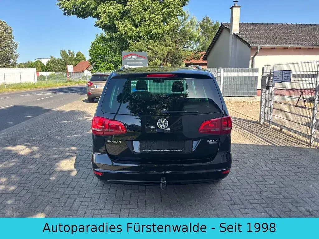 Brugt VW Sharan Highline 140 HK (102 kW) 2012 Sort MPV