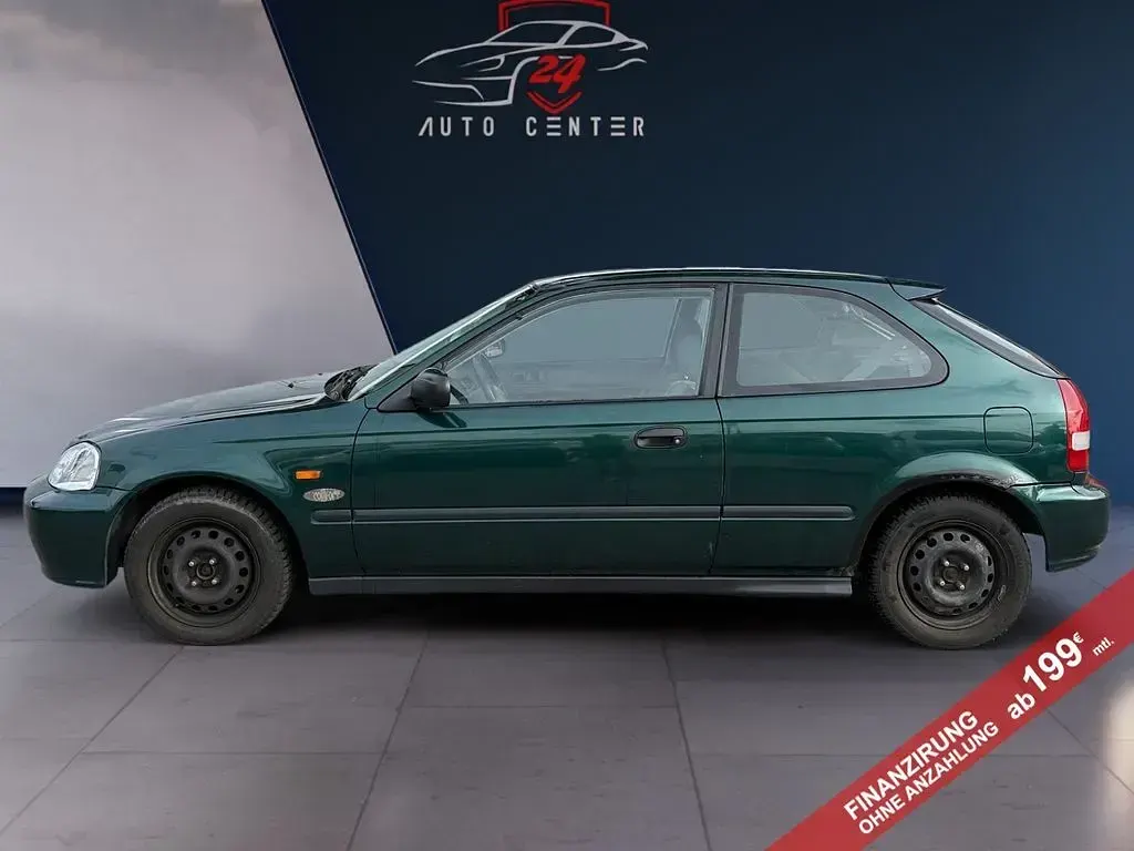Gebraucht Honda Civic 90 PS (66 kW) 1999 Grün Limousine