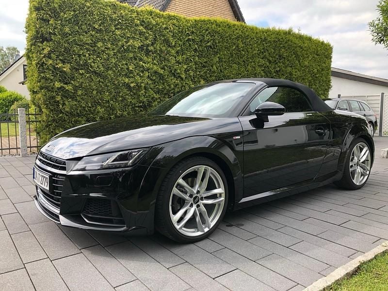 Schwarz Gebraucht 2015 Audi TT Roadster S-Line Cabrio | 21.000 € (Fairer Preis) - Bild 1/4