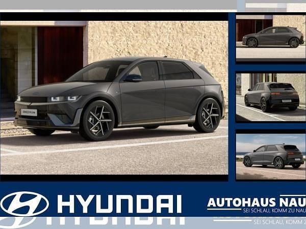 Grau (ecotronic grey / mic) Neu 2025 Hyundai Ioniq N Line Kleinwagen | 44.690 € (Superpreis) - Bild 1/4