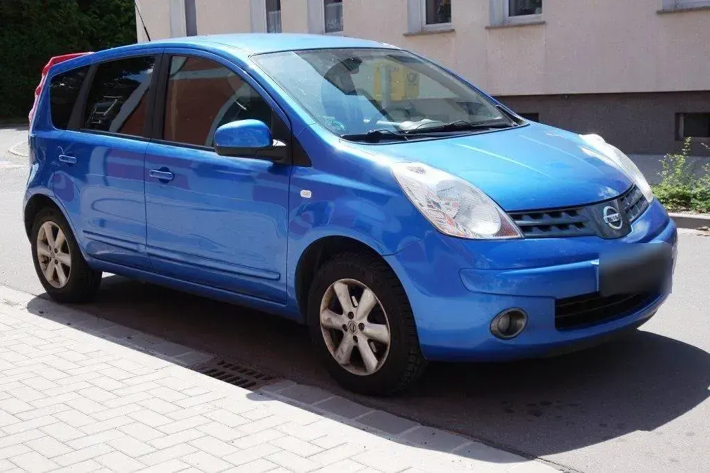 Gebraucht Nissan Note 88 PS (64 kW) 2008 Blau Kleinwagen