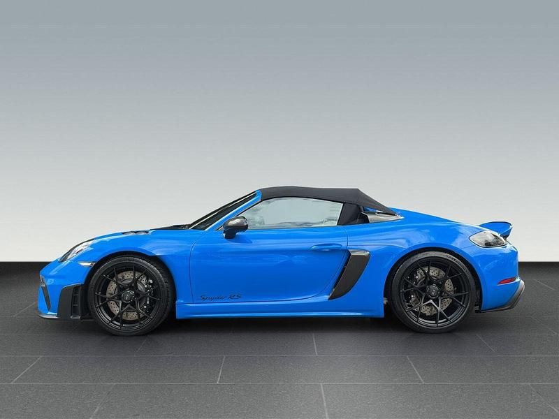 Gebraucht Porsche 718 Spyder 500 PS (367 kW) 2025 Sharkblue (blau) Cabrio