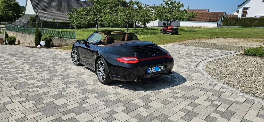 Gebraucht Porsche 911 Carrera 4 Cabriolet 345 PS (253 kW) 2010 Schwarz Cabrio