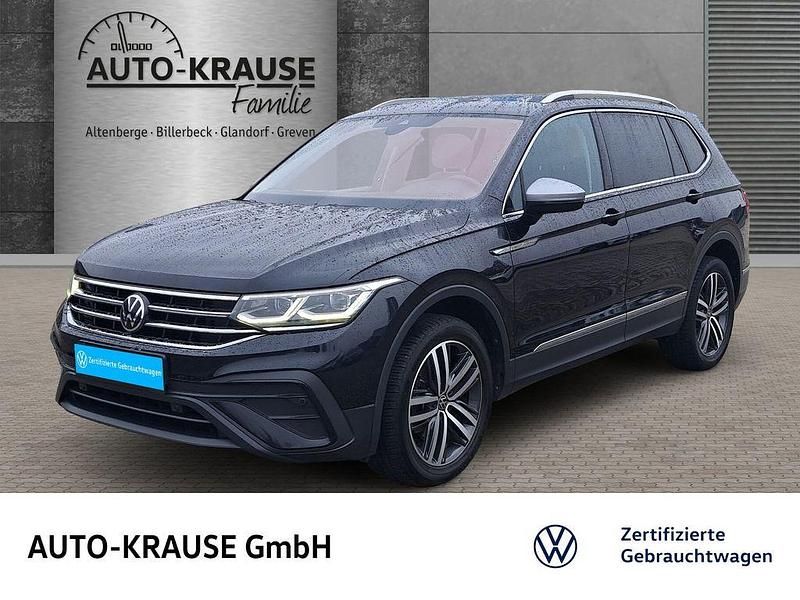 Gebraucht VW Tiguan Allspace Life 150 PS (110 kW) 2022 Schwarz SUV