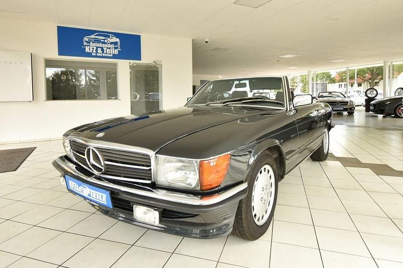 Schwarz Gebraucht 1987 Mercedes SL300 Cabrio | 39.980 € - Bild 1/4