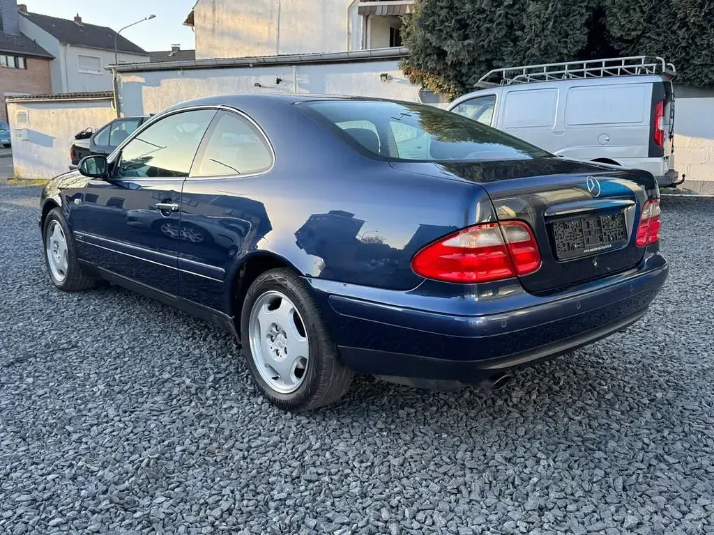 Gebraucht Mercedes CLK200 Elegance 136 PS (100 kW) 1998 Blau Coupé