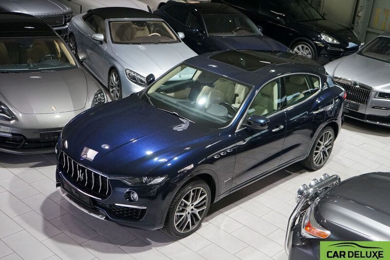 Blau Gebraucht 2019 Maserati Levante GranLusso SUV | 28.888 € (Guter Preis) - Bild 1/4