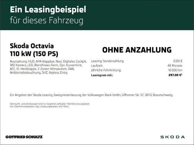Gebraucht Skoda Octavia Selection 150 PS (110 kW) 2025 Grau Kombi