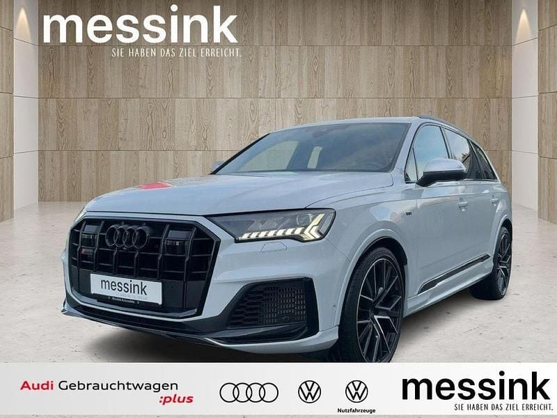 Gletscherweiss metallic Gebraucht 2022 Audi SQ7 Sport SUV | 69.990 € (Superpreis) - Bild 1/4