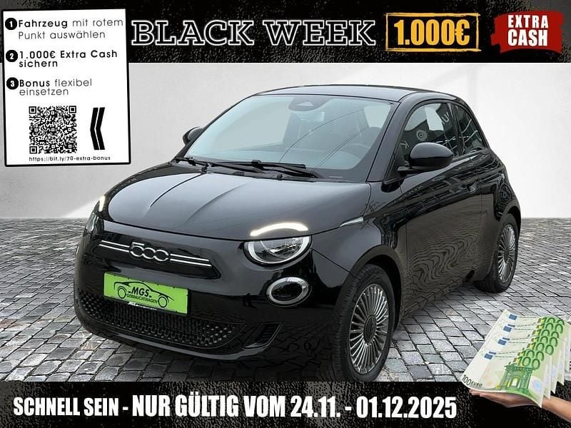 Onyxschwarz Gebraucht 2023 Fiat 500e Icon Kleinwagen | 17.970 € (Guter Preis) - Bild 1/4