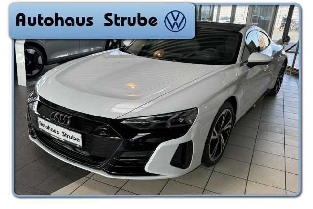 Grau Gebraucht 2022 Audi e-tron GT quattro Sport Limousine | 49.950 € - Bild 1/4