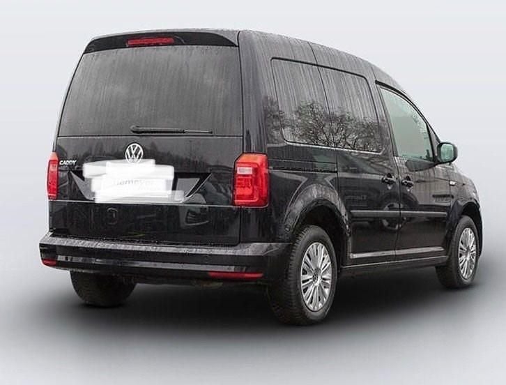 Gebraucht VW Caddy 102 PS (75 kW) 2020 Schwarz Van / Kleinbus