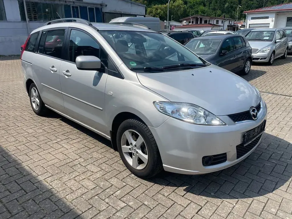 Gebraucht Mazda 5 Exclusive 116 PS (85 kW) 2006 Silber Van / Kleinbus