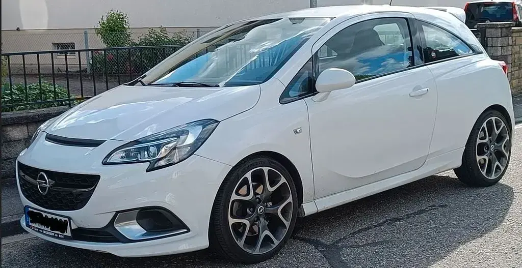 Gebraucht Opel Corsa OPC 207 PS (152 kW) 2016 Weiß Kleinwagen