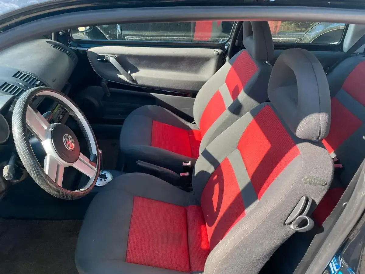 Gebraucht VW Lupo 60 PS (44 kW) 2004 Schwarz Kleinwagen