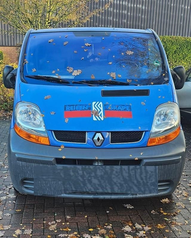 Gebraucht Renault Trafic 101 PS (74 kW) 2003 Blau Van / Kleinbus