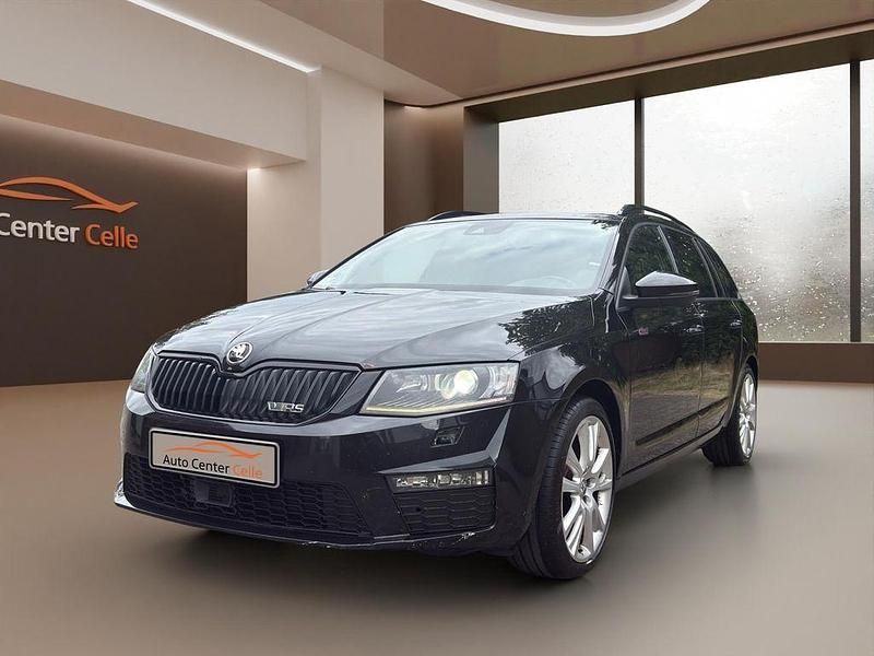Schwarz Gebraucht 2014 Skoda Octavia RS Kombi | 8.990 € (Superpreis) - Bild 1/4