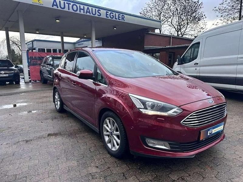 Gebraucht Ford C-MAX Titanium 182 PS (133 kW) 2015 Cranberryrot metallic Van / Kleinbus