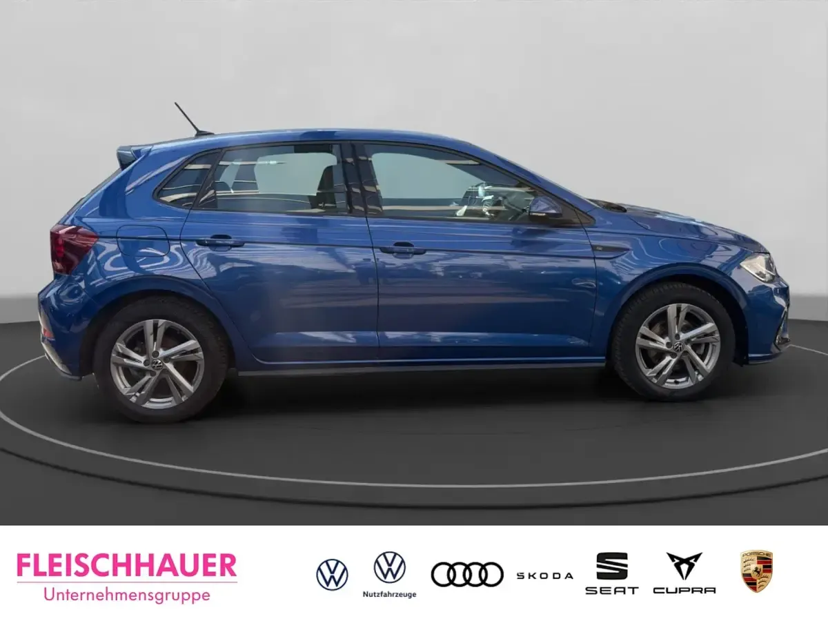 Gebraucht VW Polo R-line 110 PS (80 kW) 2022 Blau Kleinwagen
