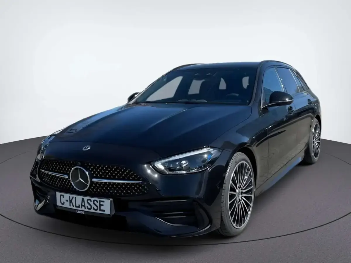 Gebraucht Mercedes C220 Night 200 PS (147 kW) 2026 Obsidianschwarz metallic Kombi