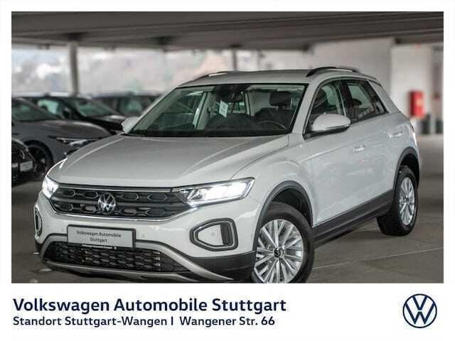 Pure white Gebraucht 2022 VW T-Roc Life SUV | 20.430 € (Fairer Preis) - Bild 1/3